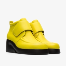 Camper Yellow Ankle Boots Womens - Kaah Online Ireland | EBXSD8439